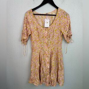 NWT Free People Women’s Floral Dress